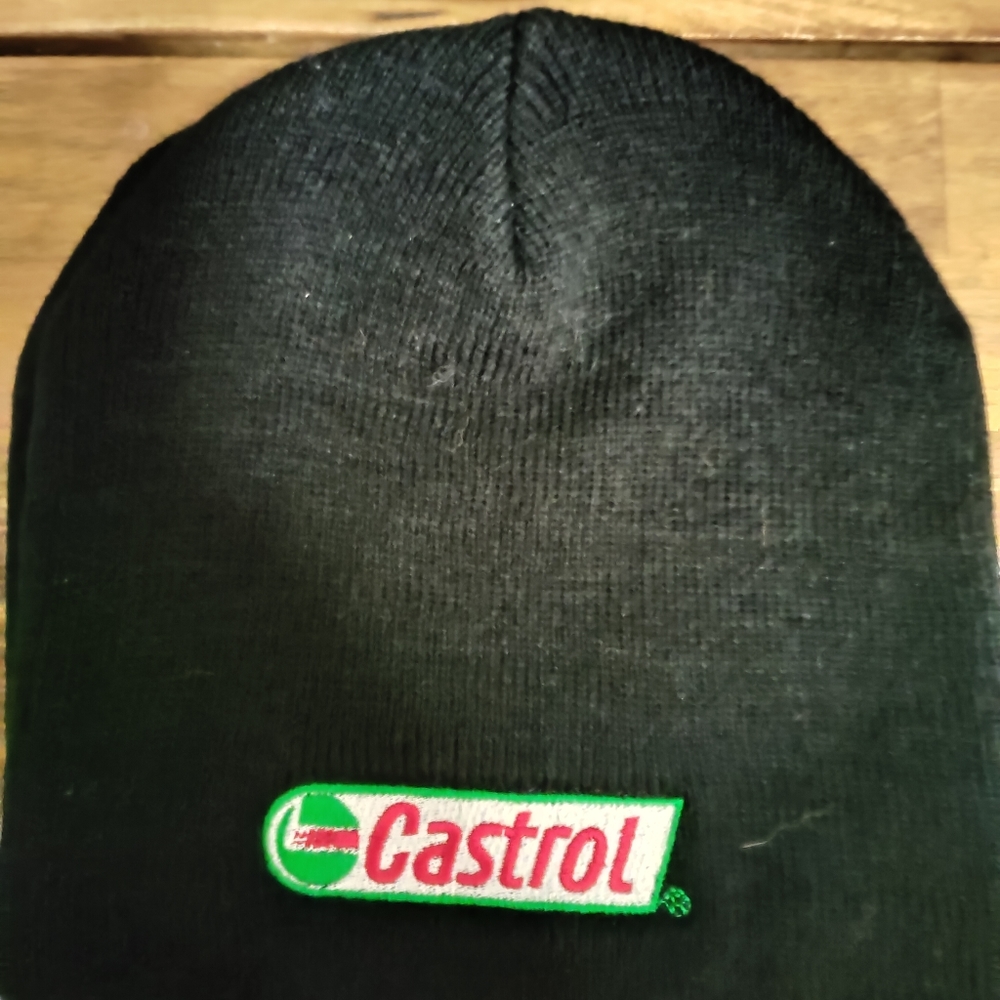 Black Castrol beanie